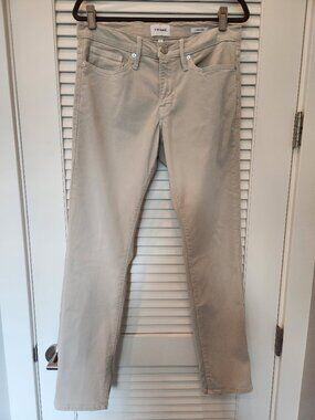 Frame L'Homme Slim Fit Five-Pocket Twill Pants - 32